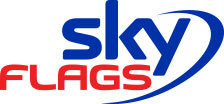 Sky Flags Impression numérique sur tissus